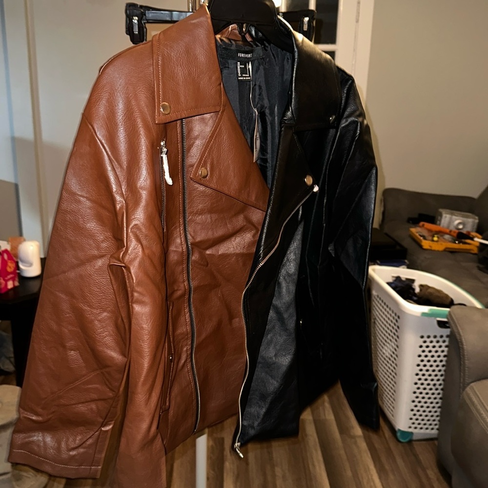 Leather jacket